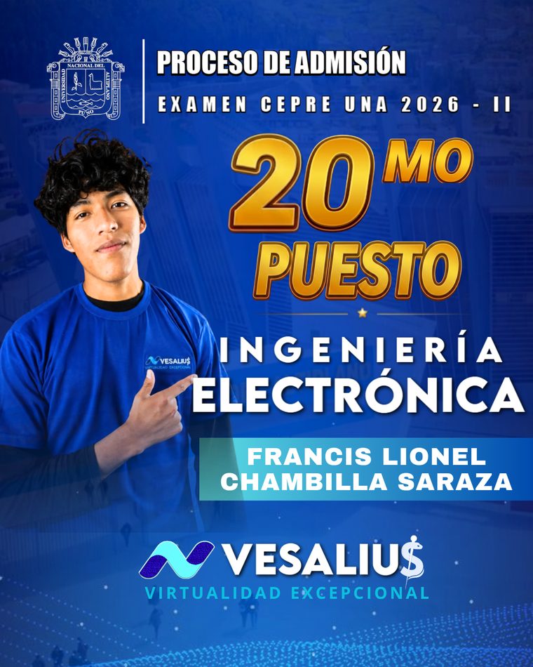 Francis Lionel Chambilla Saraza — Ingeniería Electrónica