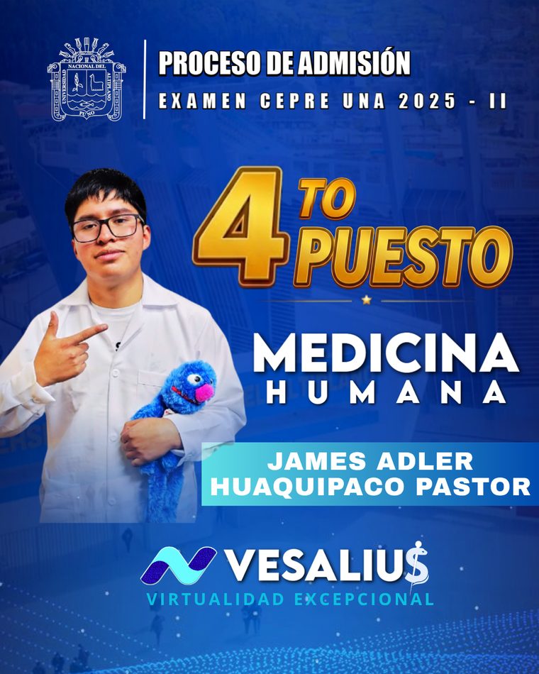 James Adler Huaquipaco Pastor — Medicina Humana