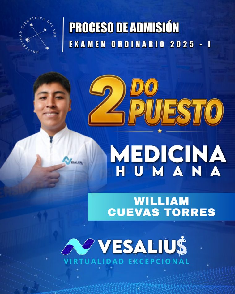 William Cuevas Torres — Medicina Humana